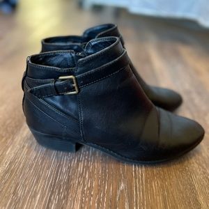 Black Ankle Boots Wide Width